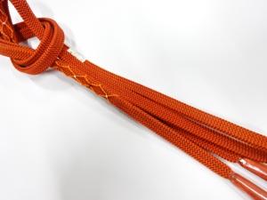 未使用品　正絹　手組帯締め